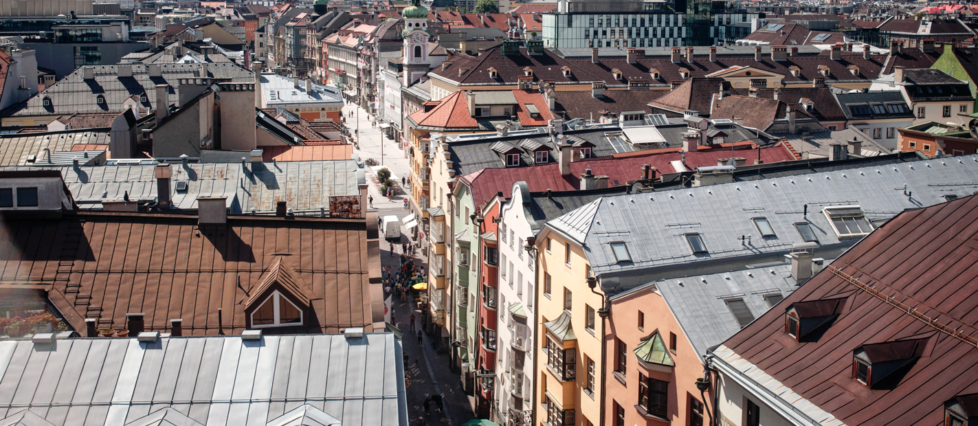 Day 7, view over Innsbruck