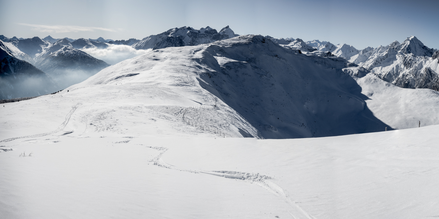 tour1 - mit Schneeschuhen auf den Eggerberg